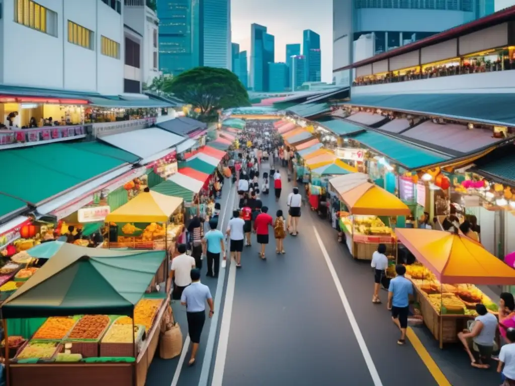 Descubriendo los sabores de las calles de Singapur