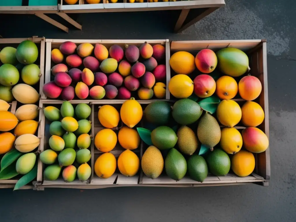 Mercado de frutas tropicales en Panamá - Cocina panameña