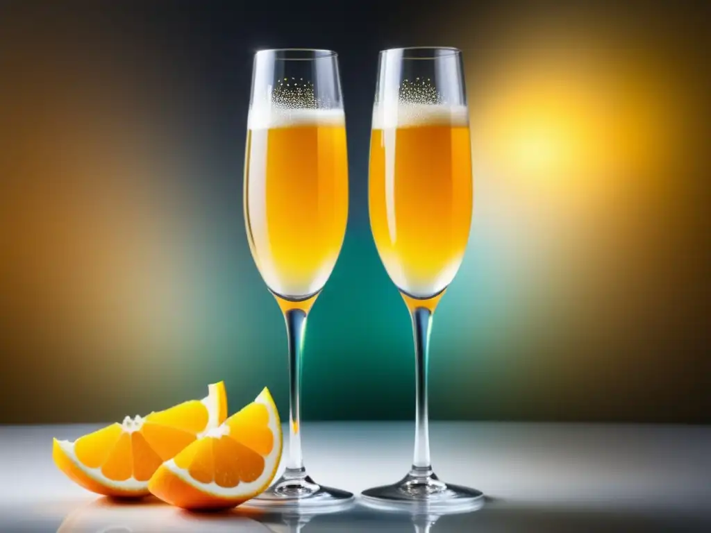 El Cóctel Mimosa: Un Brindis con Estilo en una Flauta de Champán Lleno de Frescura y Elegancia