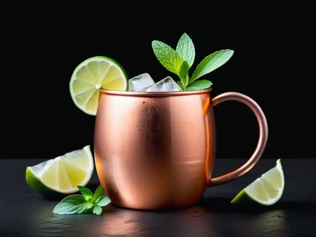 El Cóctel Moscow Mule: Un Clásico con un Toque Picante