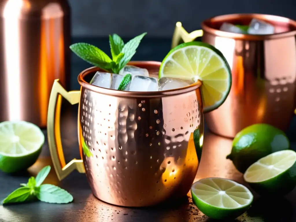 Imagen: El cóctel Moscow Mule: Un Clásico con un Toque Picante