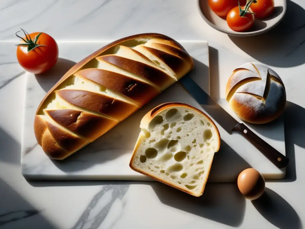 Panadería en la cocina mediterránea: panes, ingredientes y arte