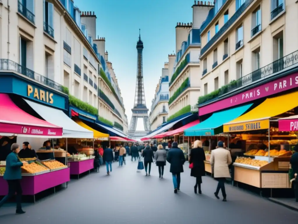 Descubriendo la gastronomía parisina: comida callejera en París