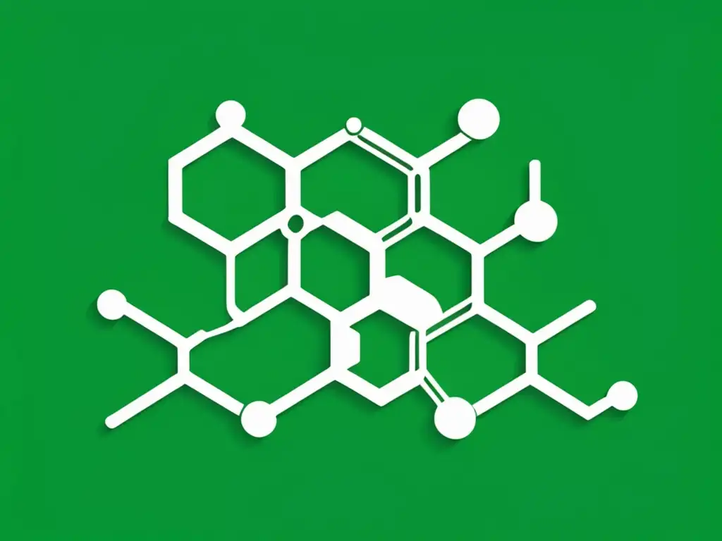 Beneficios del Tofu: Patrón geométrico verde y blanco que regula el colesterol