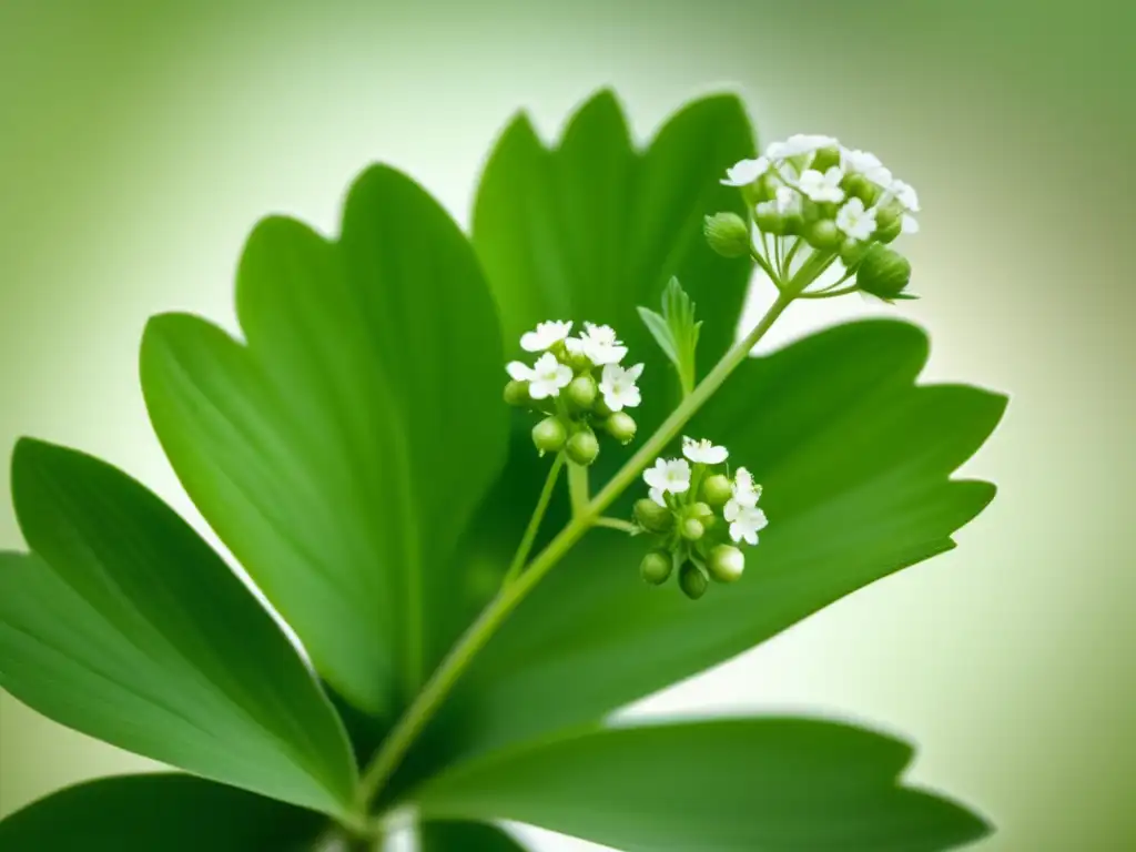 El Coriandro: Un Condimento que Divide Opiniones - Detalles de una planta con hojas verdes y flores blancas