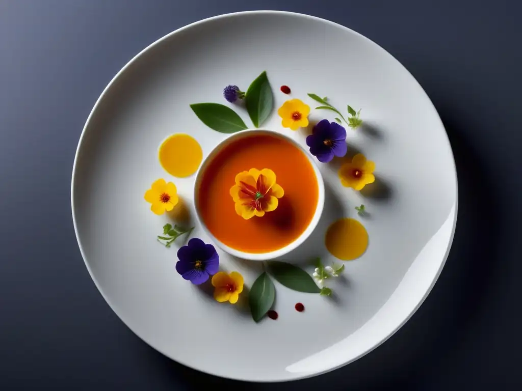 Obra de arte culinaria francesa por Pierre Gagnaire