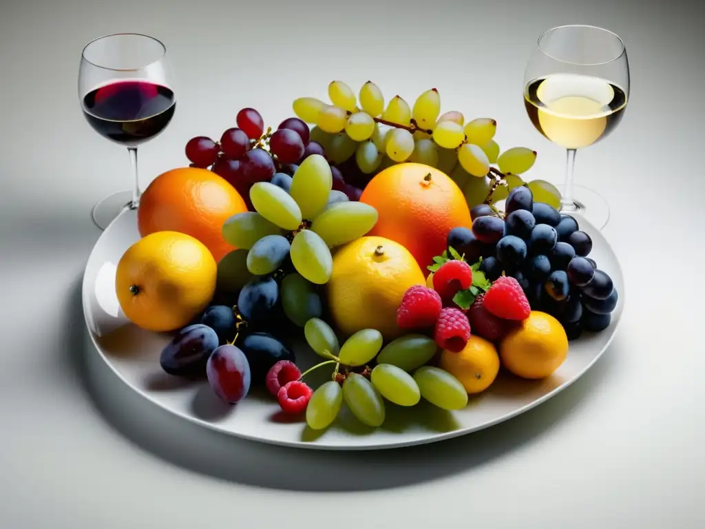 Platter de frutas y vinos: Guía para maridajes excepcionales