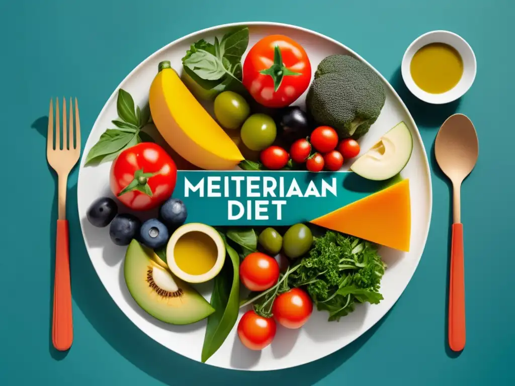 La Cocina Mediterránea: Sabor, tradición y nutrición en una imagen 8k de la dieta mediterránea