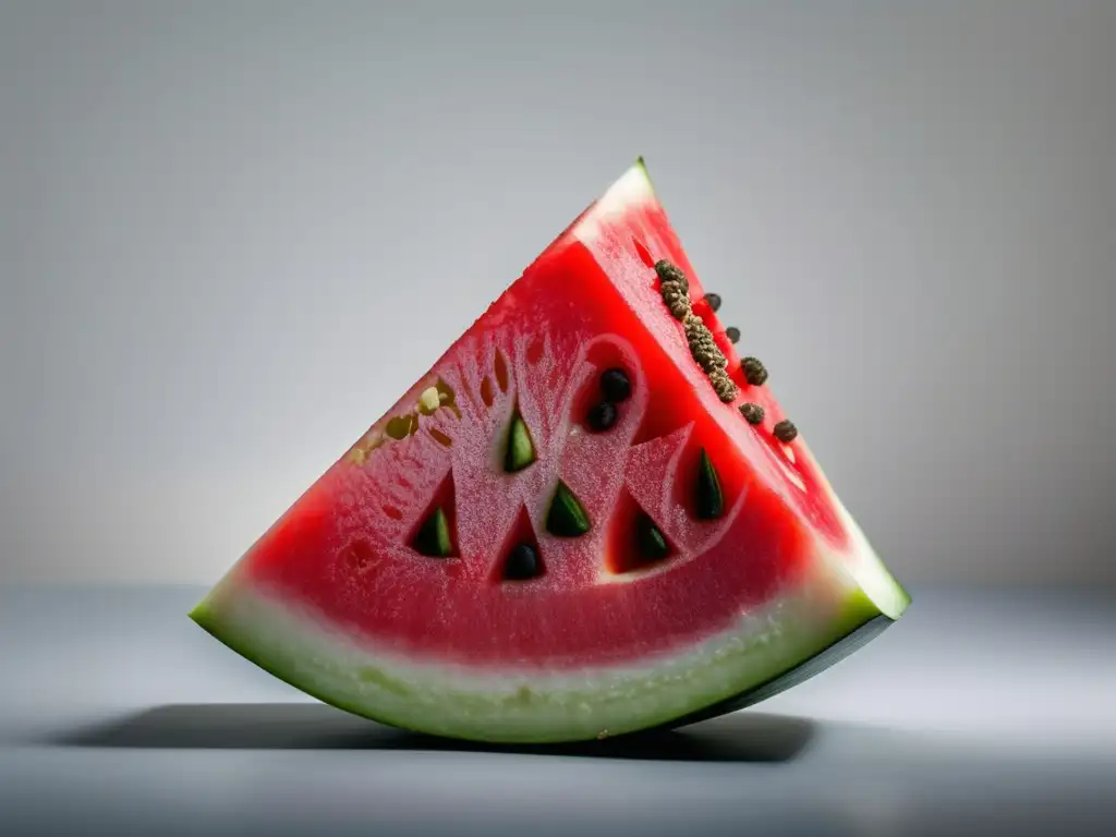 Watermelon slice at Festival del Melón in France