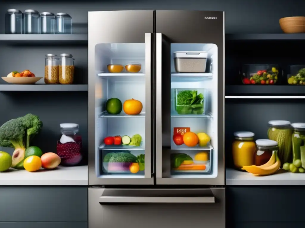 Refrigerador moderno: conservación de alimentos en agua