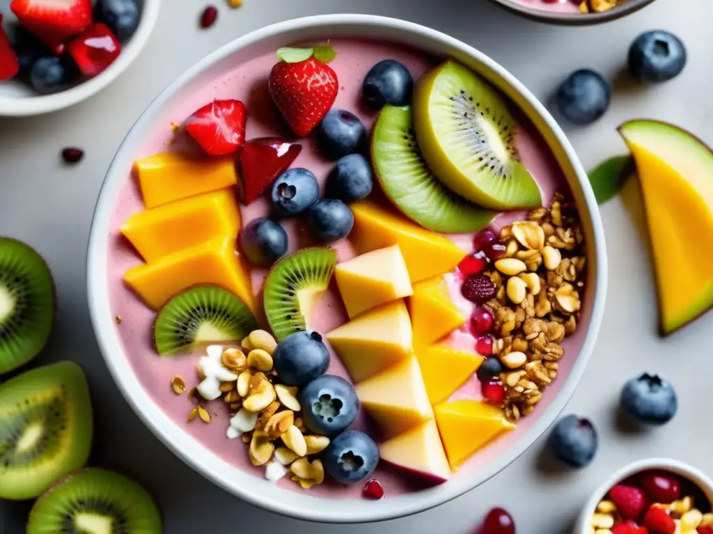 Imagen: Smoothie bowl con frutas: Energía y vitalidad para comenzar el día