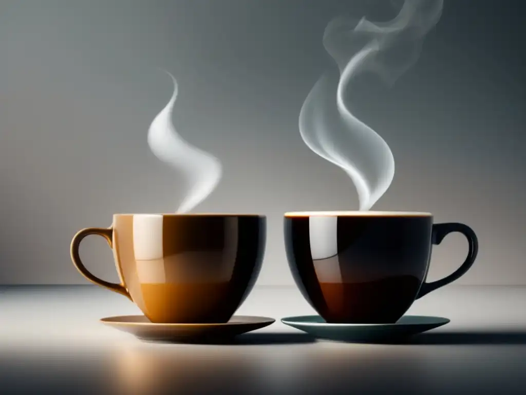 Contraste café y té: efectos en rendimiento físico y mental