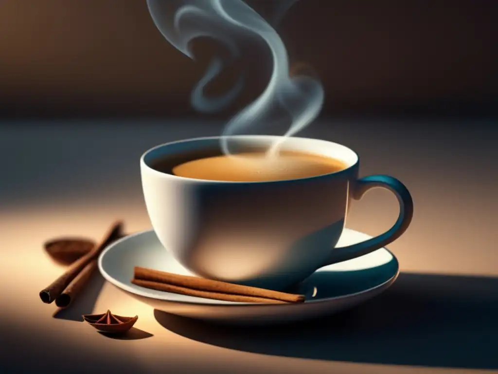 La Magia del Té Chai: Recetas y Beneficios en una imagen ultradetallada de 8k