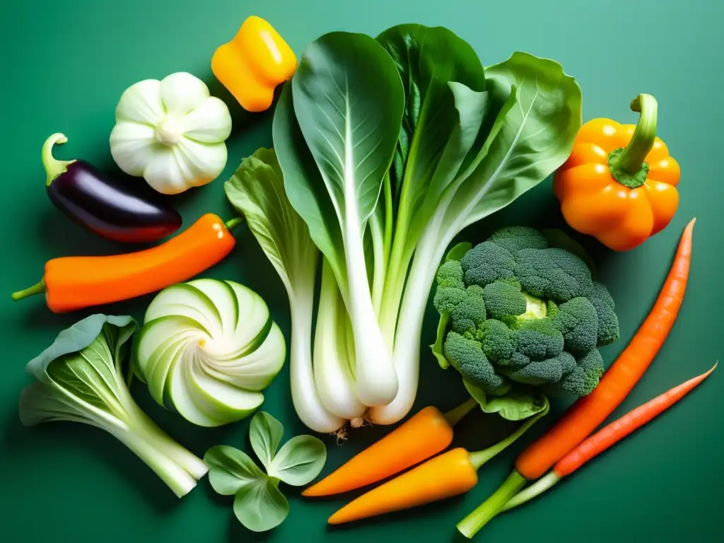 Las verduras en la cocina asiática: Un viaje de sabor y color