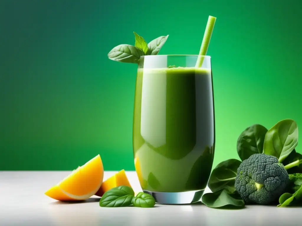 Batidos verdes: desayuno estrella de la dieta vegana