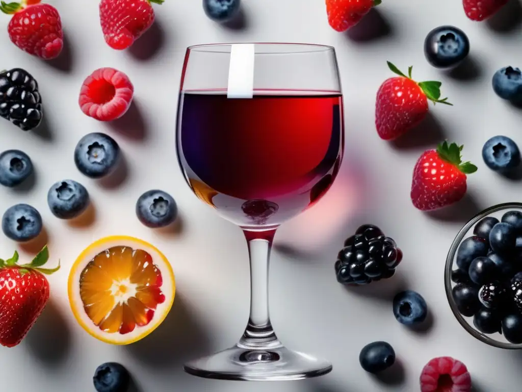 Frutas y vinos: Maridaje perfecto con elegancia y arte