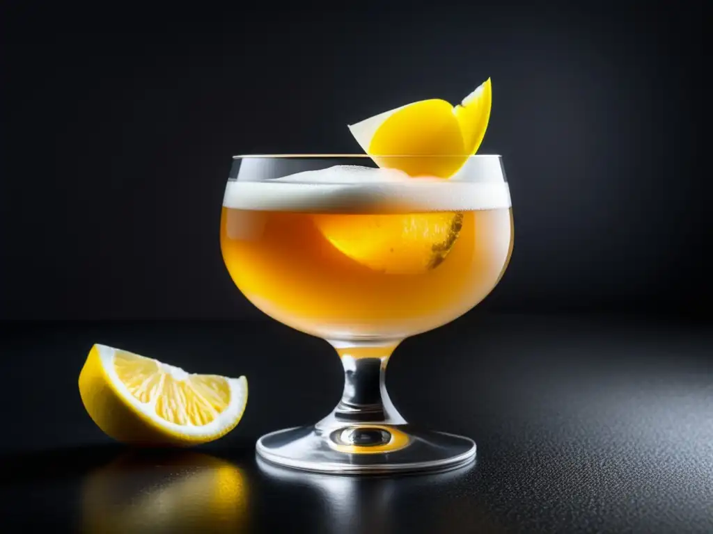 Auténtico Whisky Sour, equilibrado y elegante