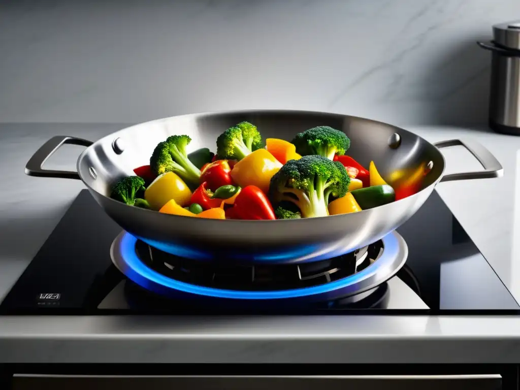 El Wok: Cocción rápida, colores vibrantes y cocina saludable